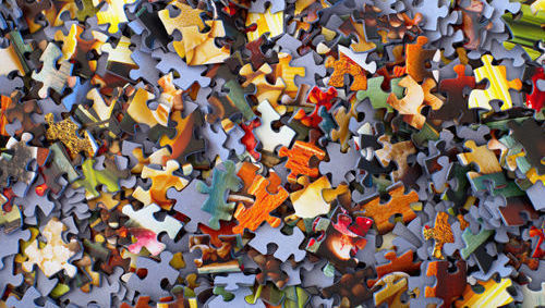 puzzle, piezas