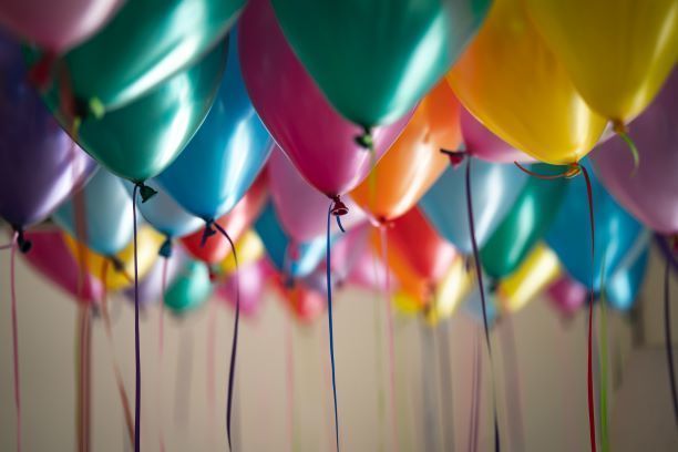 baloes, festa, celebração, cor